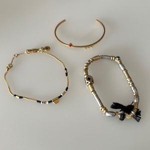 Madewell bracelet bundle of 3